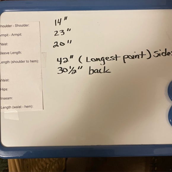 Crocheted shawl vest. - Picture 4 of 4